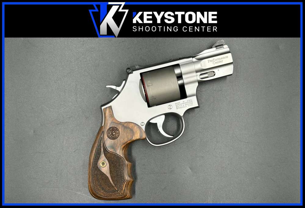 Like New Smith & Wesson 986 9mm 2.5" Revolver w/ Original Box/Moon Clips-img-0