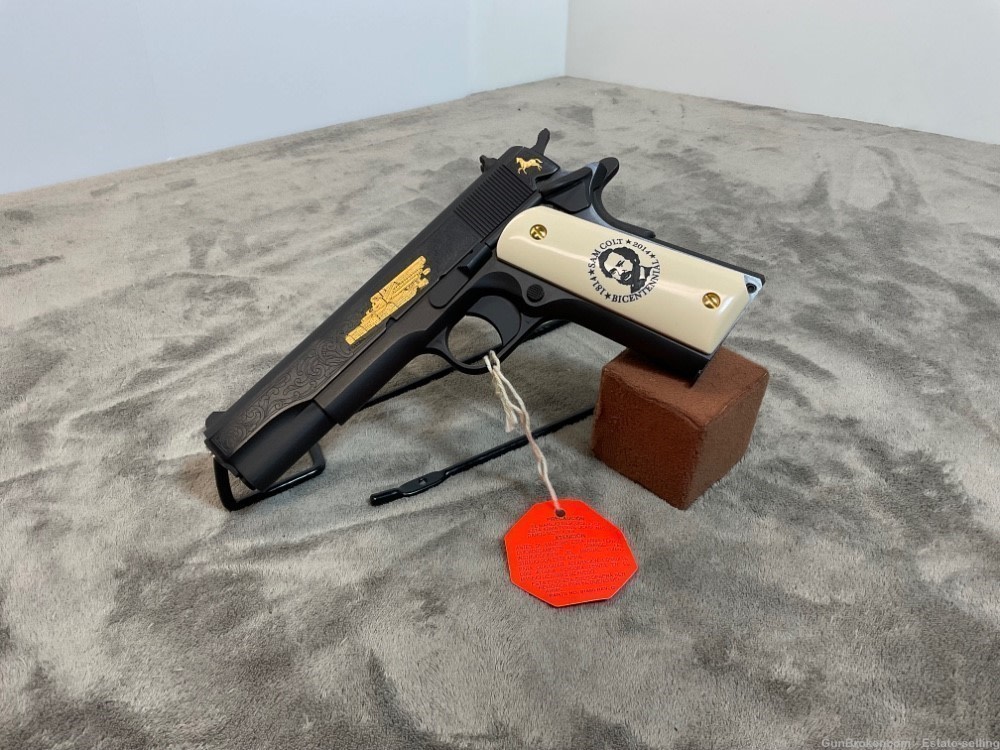 Colt 1911 Government Series 80, .45ACP, Sam Colt Bicentennial, Custom-img-0
