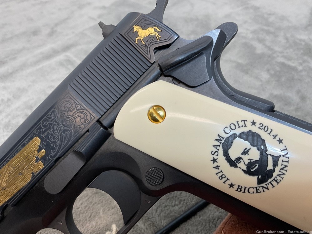 Colt 1911 Government Series 80, .45ACP, Sam Colt Bicentennial, Custom-img-3