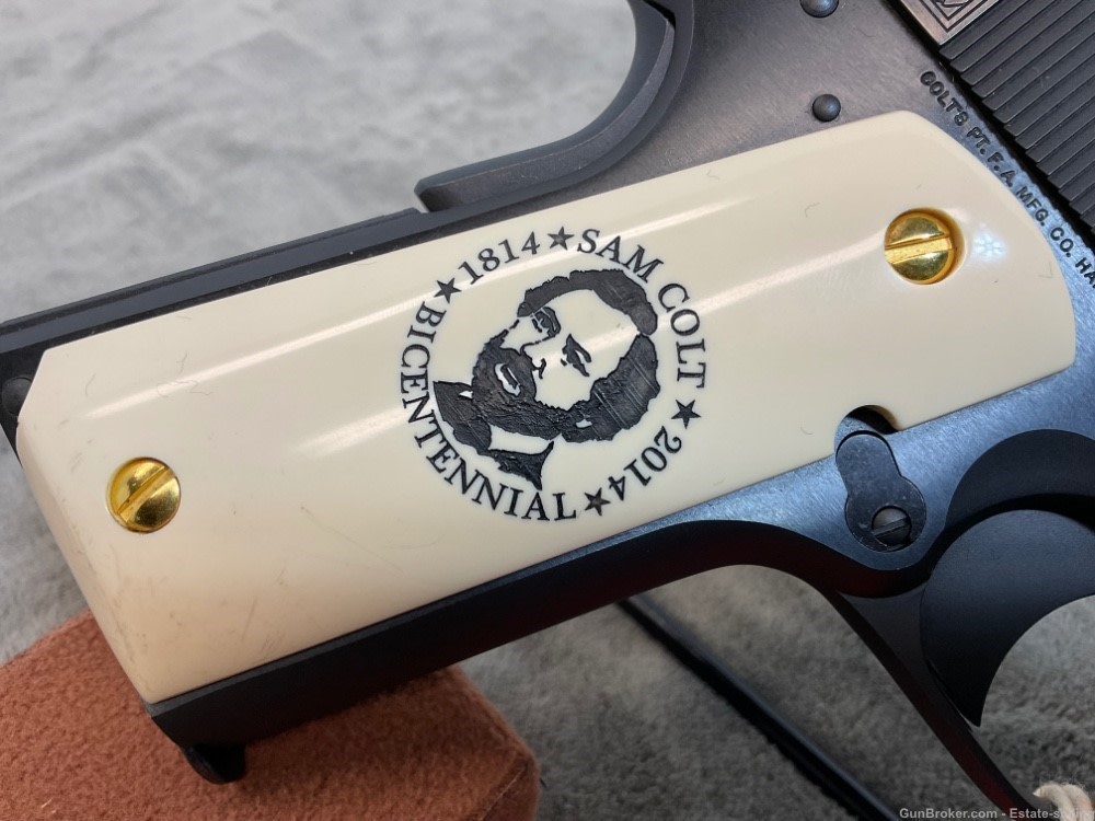 Colt 1911 Government Series 80, .45ACP, Sam Colt Bicentennial, Custom-img-10