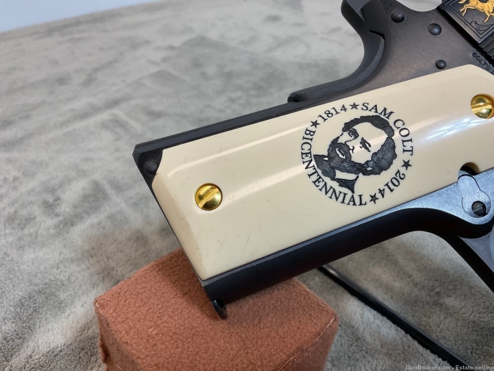 Colt 1911 Government Series 80, .45ACP, Sam Colt Bicentennial, Custom-img-9