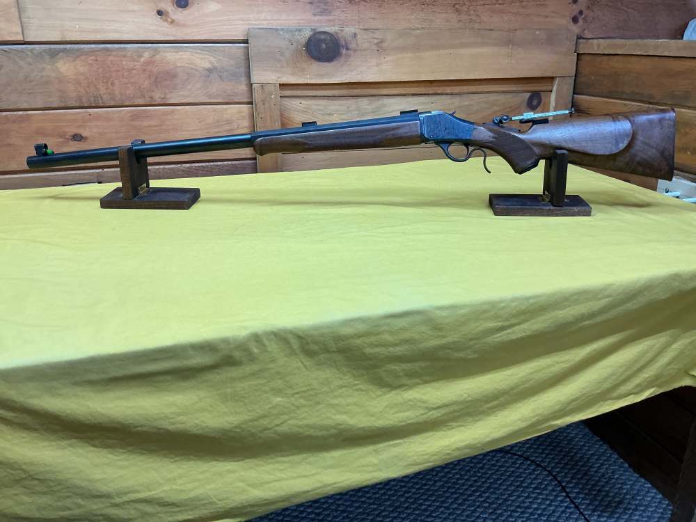 BROWNING 1885 BLACK POWDER CARTRIDGE RIFLE SINGLE SHOT 45-70 GOV’T.-img-0