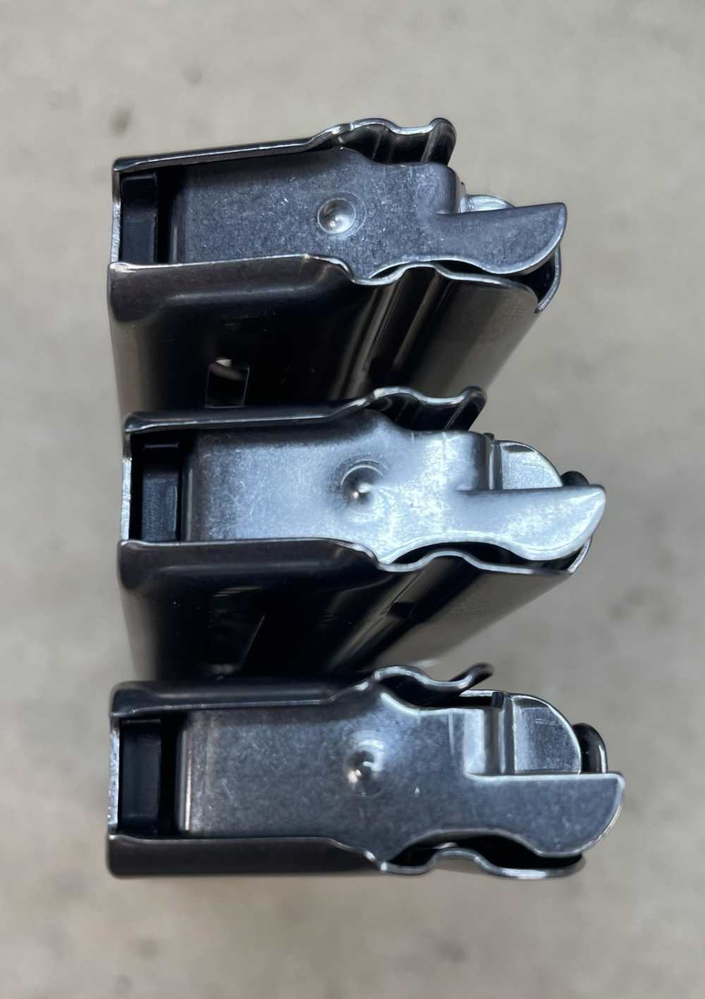 Lot of 3 Wilson Combat 9mm 1911 Government Model Magazines.  10 round-img-5