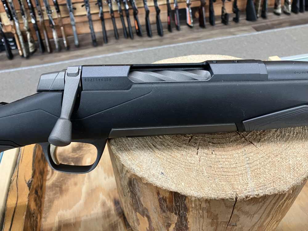 Browning X-Bolt 2 Hunter Rifle - 6.5 PRC - 3+1 - 24" Threaded - Black Syn-img-2