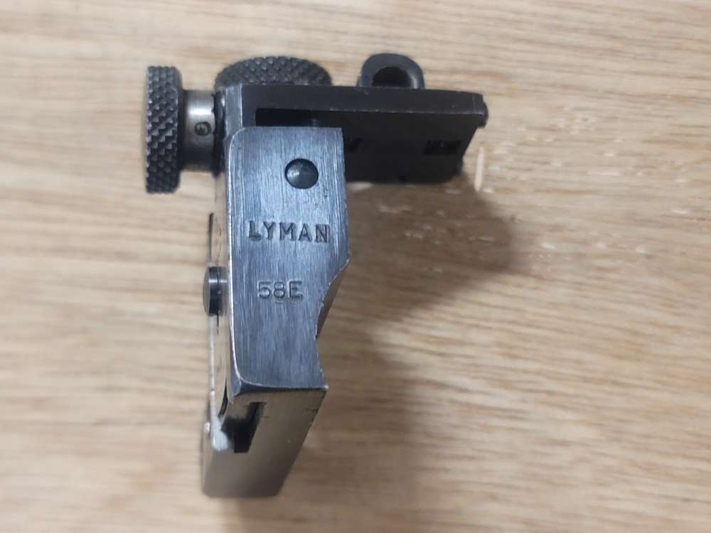 Winchester 75 Lyman 58-E Receiver sight Nice Condition-img-4