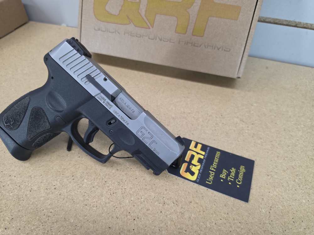 Taurus G2C 9mm  Two-Tone Grey/Black  Penny Auction | No Reserve-img-5