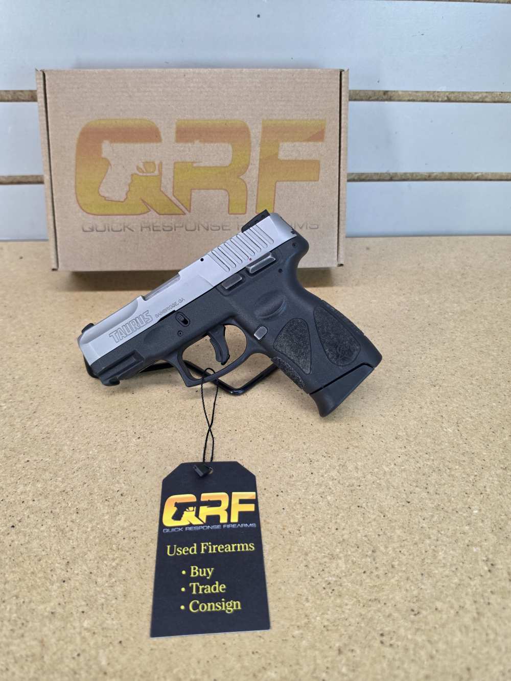 Taurus G2C 9mm  Two-Tone Grey/Black  Penny Auction | No Reserve-img-0