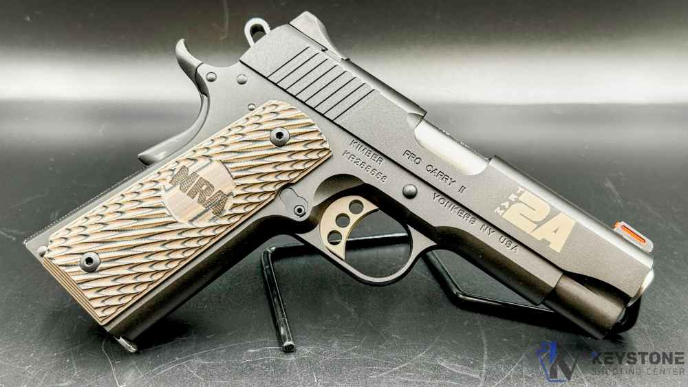 Rare Limited Kimber Pro Carry II 2A Edition 4" .45ACP w/ Original Box 1 Mag-img-11