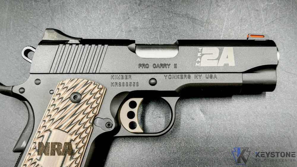 Rare Limited Kimber Pro Carry II 2A Edition 4" .45ACP w/ Original Box 1 Mag-img-6