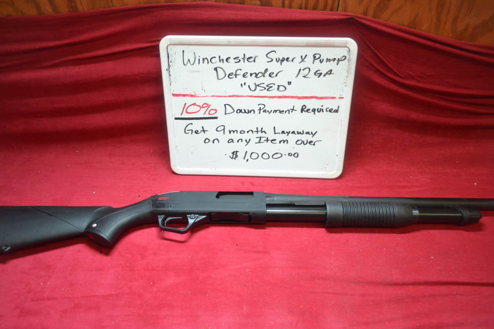 Winchester SXP Defender 12GA 18"Barrel Used, Layaway Available.-img-0