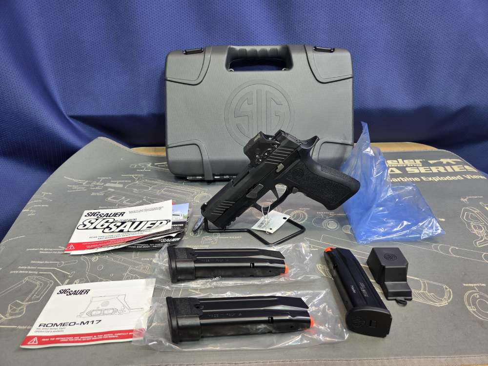 Sig Sauer M18X 9mm 3.9" Barrel X Grip w/ Romeo M17 Optic LNIB-img-0