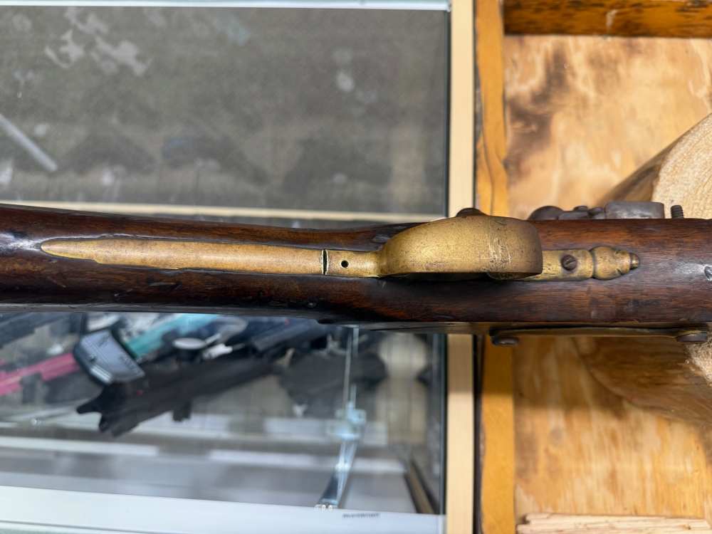 Brass Navel Flintlock Swivel Blunderbuss-img-16