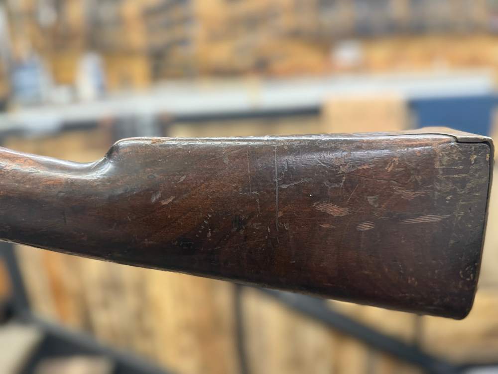 Brass Navel Flintlock Swivel Blunderbuss-img-7