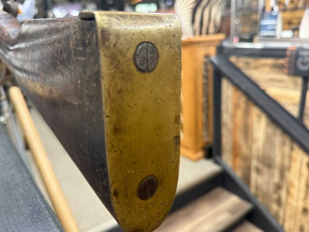 Brass Navel Flintlock Swivel Blunderbuss-img-8
