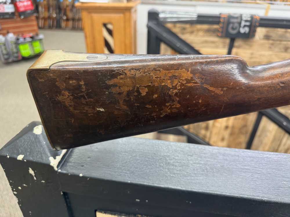 Brass Navel Flintlock Swivel Blunderbuss-img-11