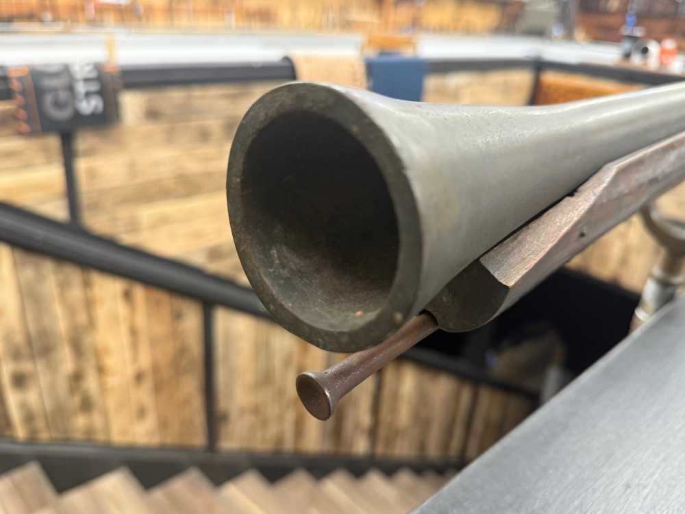 Brass Navel Flintlock Swivel Blunderbuss-img-4