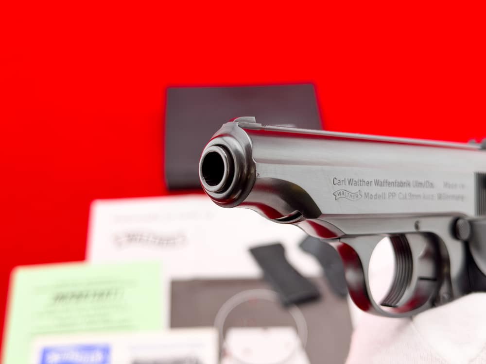1968 West German Walther PP .380 ACP 3.75" Blued Interarms w/ Box & Target-img-24