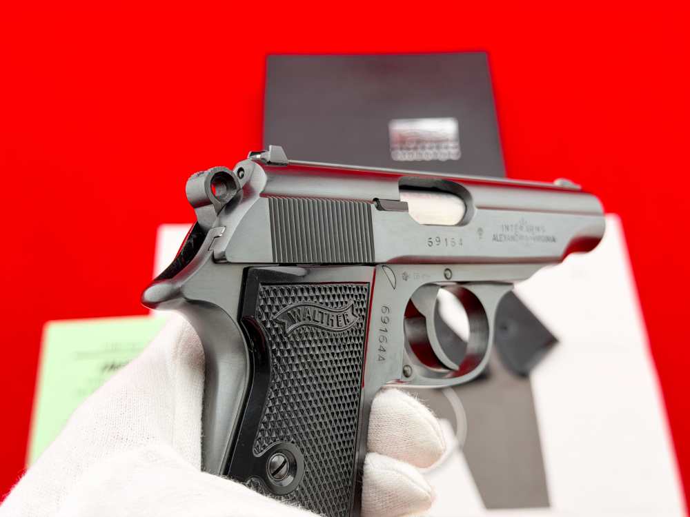 1968 West German Walther PP .380 ACP 3.75" Blued Interarms w/ Box & Target-img-16