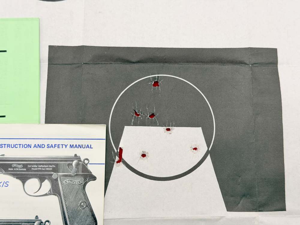 1968 West German Walther PP .380 ACP 3.75" Blued Interarms w/ Box & Target-img-30