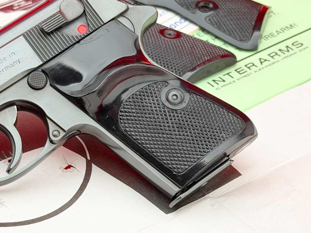 1968 West German Walther PP .380 ACP 3.75" Blued Interarms w/ Box & Target-img-7