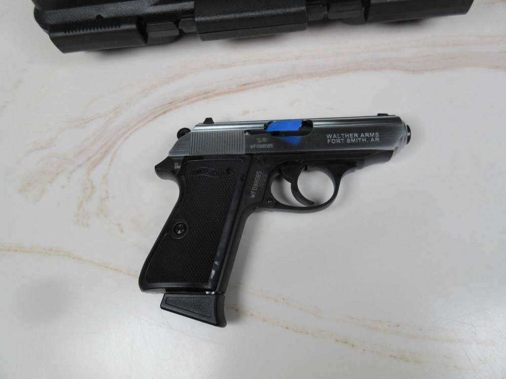 Walther PPK/S .22 LR 3.3" Threaded Barrel 10RD MAG STAINLESS DA/SA decocker-img-1
