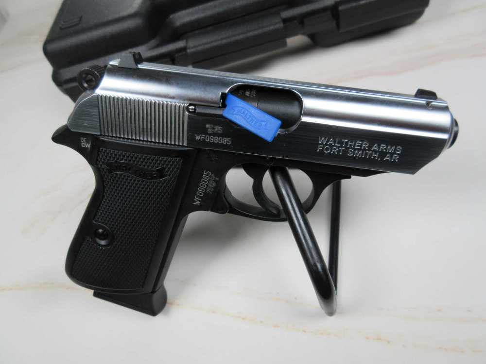 Walther PPK/S .22 LR 3.3" Threaded Barrel 10RD MAG STAINLESS DA/SA decocker-img-3