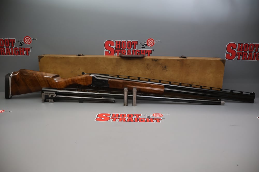 Browning Citori 12GA 32" Over Under w/ Matching 34" Single Shot Barrel-img-0
