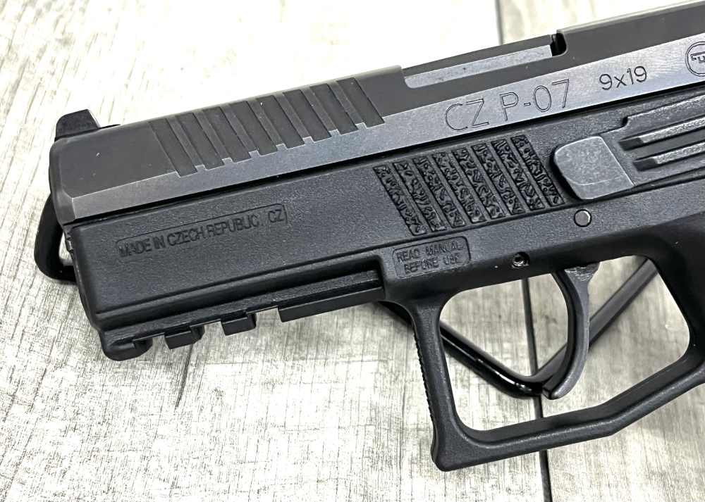 CZ P-07 9mm Hammer Fire Compact Pistol !Excellent Condition!-img-9