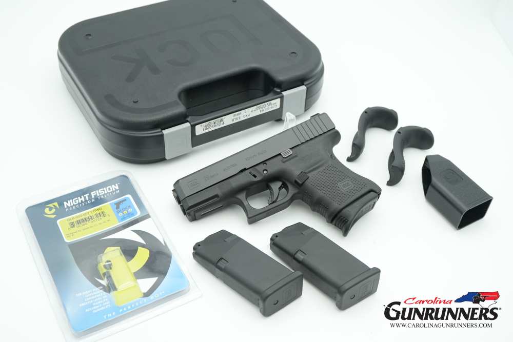 Glock 29 Gen4 10mm 3.78" Barrel Night Fision Sights Kydex Holster 3 mags-img-0