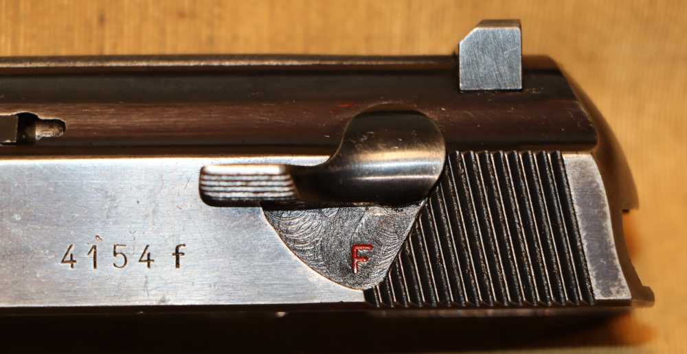 WWII German Walther ac41 P.38, Second Variation, c. Aug 1941-img-38