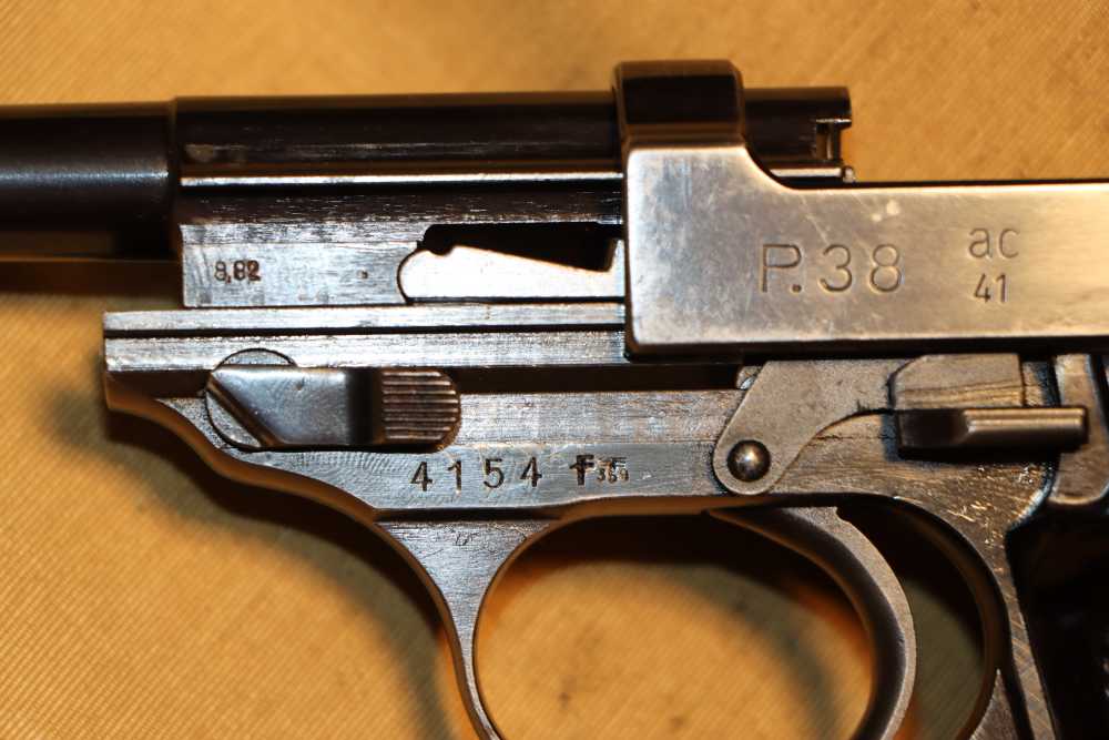 WWII German Walther ac41 P.38, Second Variation, c. Aug 1941-img-93