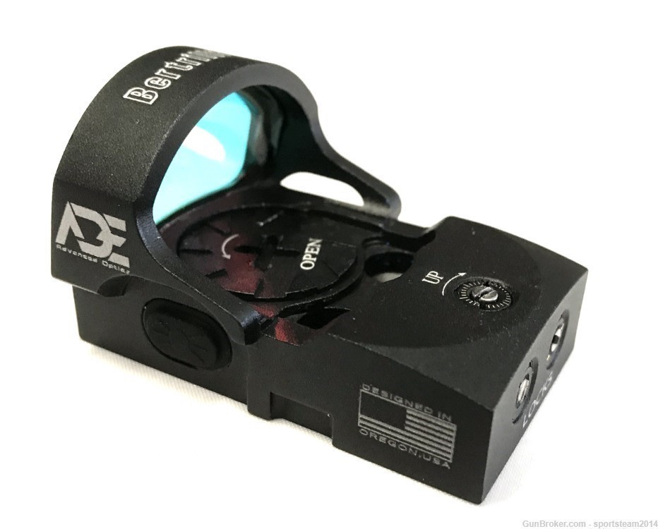 ADE RD3-013 Red Dot Sight + Optic Mount Plate for Ruger American Pistol-img-7