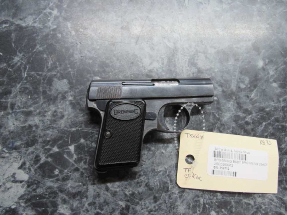 Belgian Baby Browning FN 1962 Mfg 25ACP Very Nice Blued -img-0