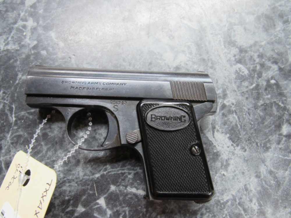 Belgian Baby Browning FN 1962 Mfg 25ACP Very Nice Blued -img-2