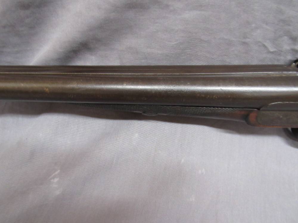 W & C SCOTT & SON DOUBLE BARREL SHOTGUN 10 GAUGE Percussion Cap Ignition-img-27