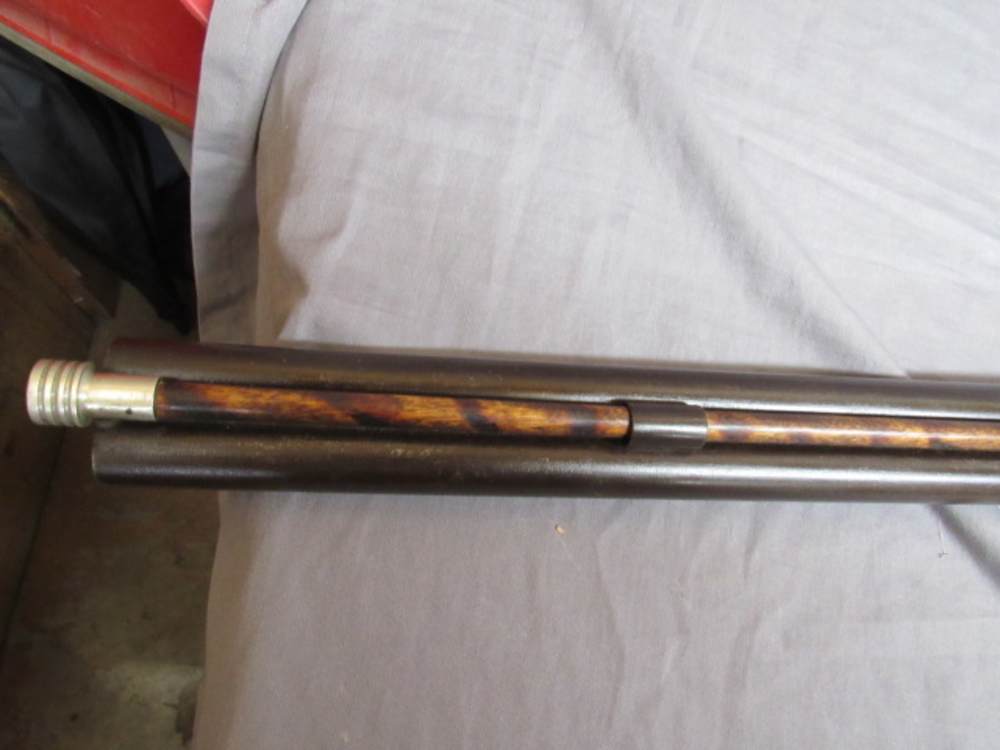 W & C SCOTT & SON DOUBLE BARREL SHOTGUN 10 GAUGE Percussion Cap Ignition-img-44