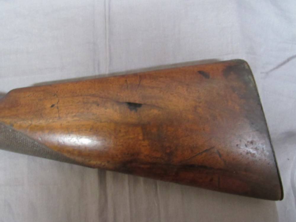 W & C SCOTT & SON DOUBLE BARREL SHOTGUN 10 GAUGE Percussion Cap Ignition-img-30