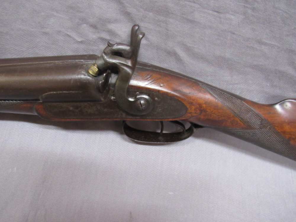 W & C SCOTT & SON DOUBLE BARREL SHOTGUN 10 GAUGE Percussion Cap Ignition-img-26