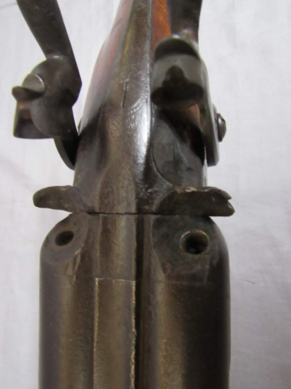 W & C SCOTT & SON DOUBLE BARREL SHOTGUN 10 GAUGE Percussion Cap Ignition-img-48