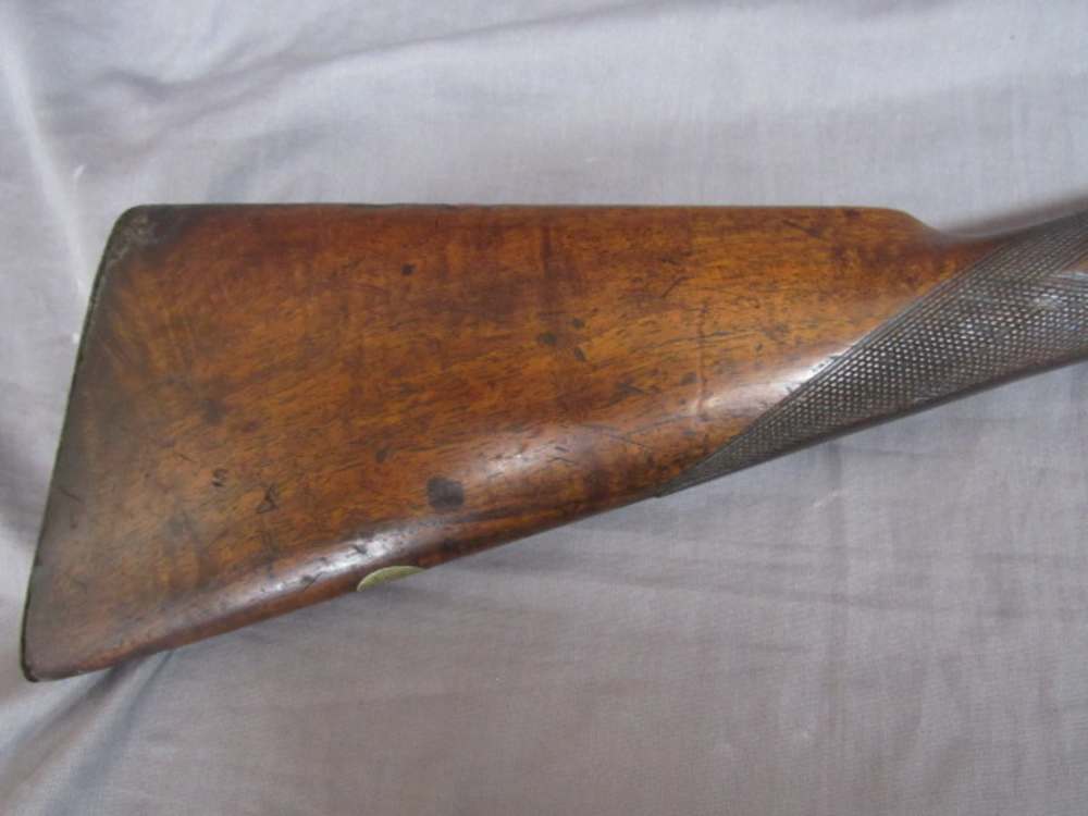 W & C SCOTT & SON DOUBLE BARREL SHOTGUN 10 GAUGE Percussion Cap Ignition-img-21