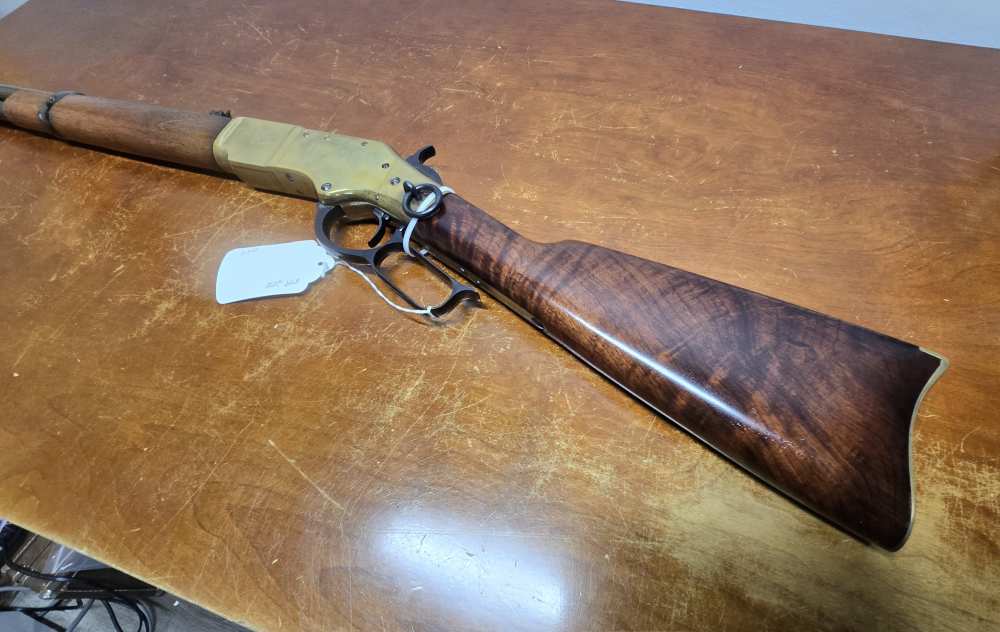 NAVY ARMS 1866 yellow boy sadlle ring carbine 44-40 wcf 16" LEVER ACTION -img-11