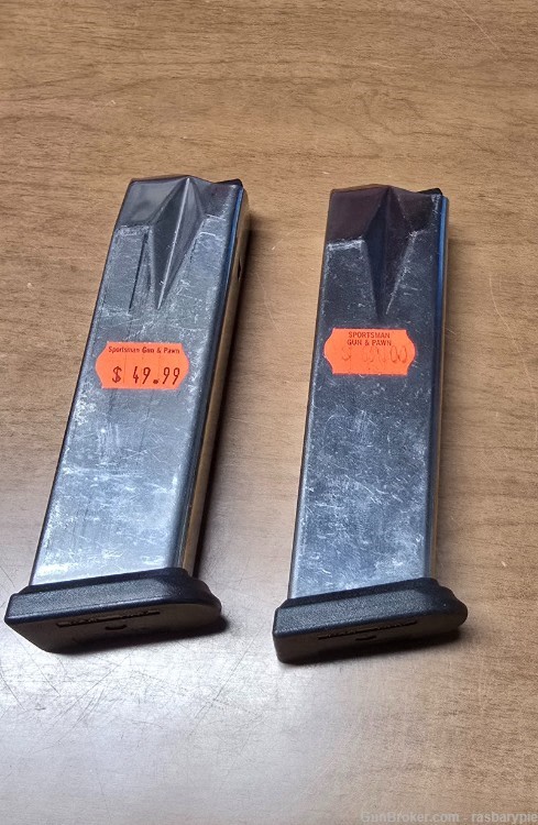 2 SPRINGFIELD XDM 9MM MAGAZINES 16RD *USED*-img-0