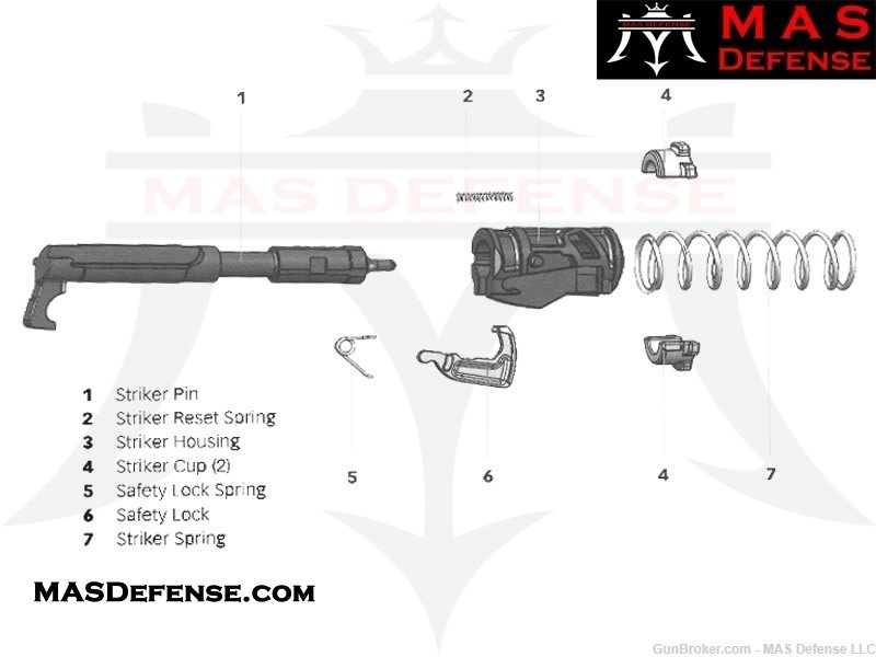 MAS DEFENSE SIG SAUER P320 SLIDE PARTS KIT - 9MM-img-1