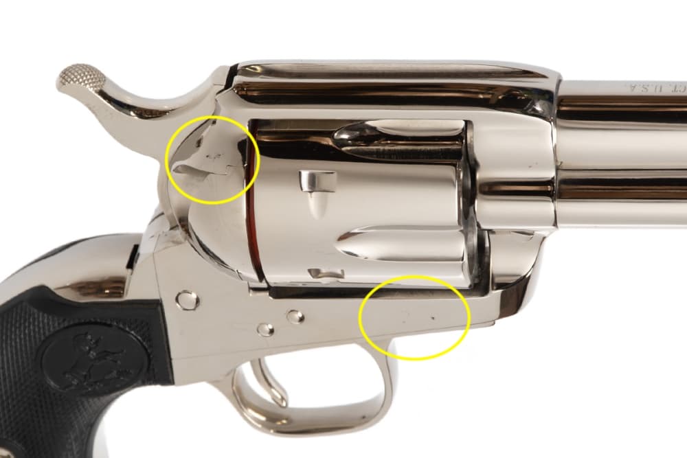 Colt SAA Single Action Army 7.5" 45 COLT 2008 NIB Unfired ORIGINAL NICKEL-img-6