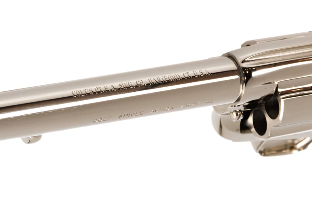 Colt SAA Single Action Army 7.5" 45 COLT 2008 NIB Unfired ORIGINAL NICKEL-img-10