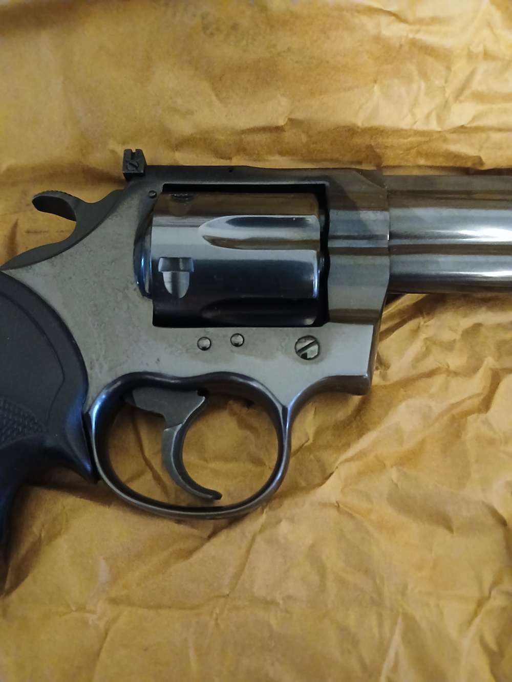 Vintage 1990 Blued Colt King Cobra .357 6 inch-img-2