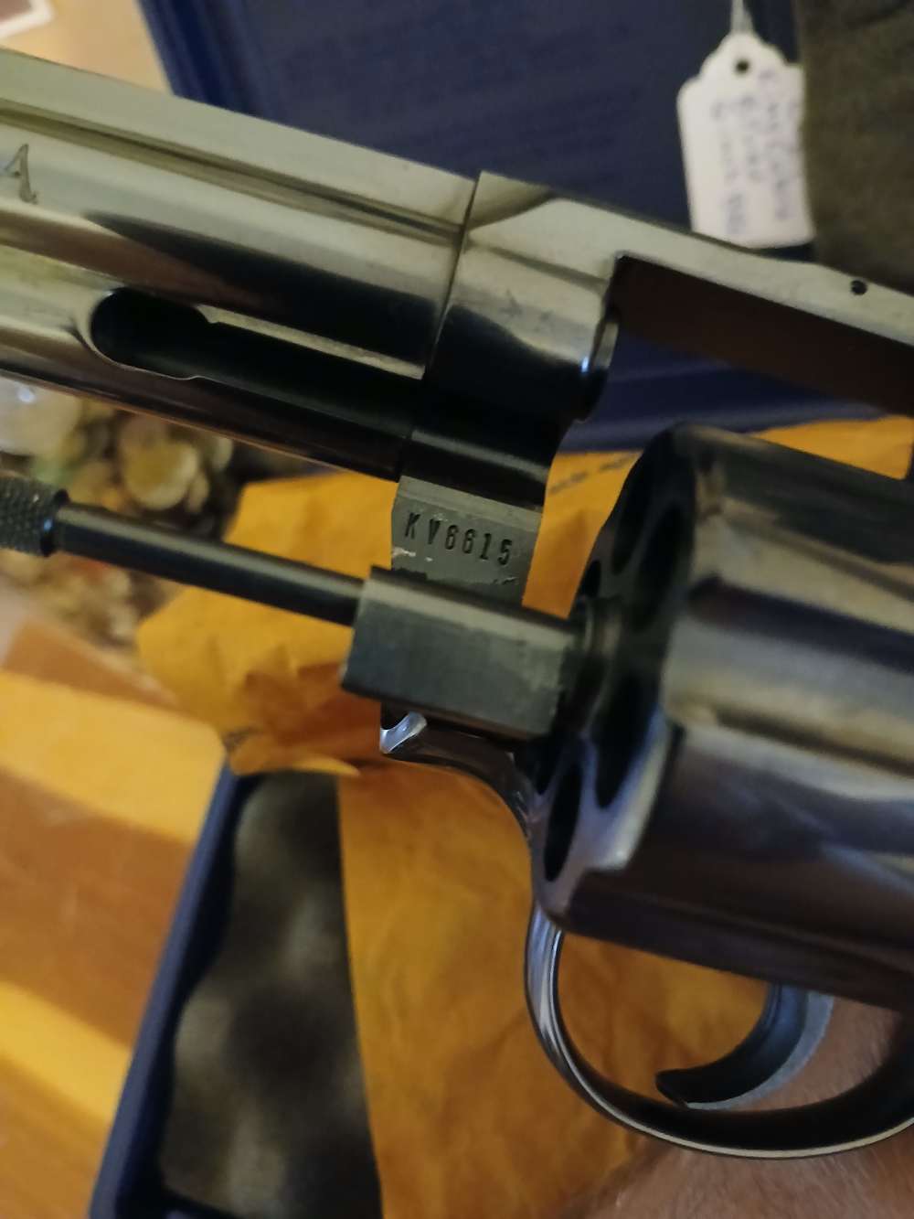 Vintage 1990 Blued Colt King Cobra .357 6 inch-img-29
