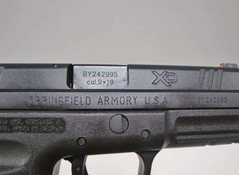 Springfield XD-9 4.0 Service Model Black 9mm 4” Bbl. With 4 16-Rd Mags  -img-7