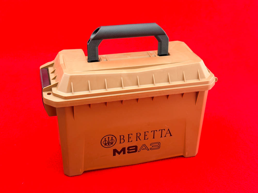 2017 Beretta M9A3 Type F 9mm 5" Threaded Flat Dark Earth w/ Ammo Can Case-img-31