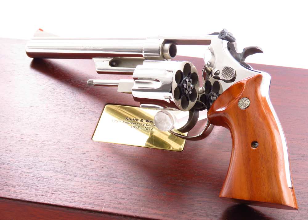NEVER SEEN IN NICKEL BEFORE - S&W 125TH Anniversary 25-3 45 Colt 1977-img-41